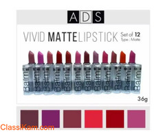 Women's beauty products lipstick and other products.