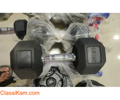 Dumbbell, plates & rods. (Per kg 175) bulk KG rate.