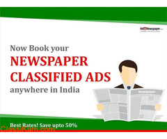 Get Faridabad Newspaper Ad Booking Service online