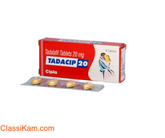 Buy Tadacip 20 Mg Tablet Online- Best Solution to Erectile Dysfunction