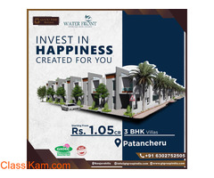 3bhk villas in patancheru | Good Time Builders