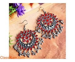 Buy Oxidized Earring-clayie