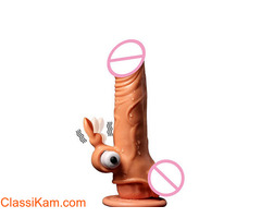 Brave Man Penis Sleeve with Multi-Speed Bullet Vibrator 8276054467
