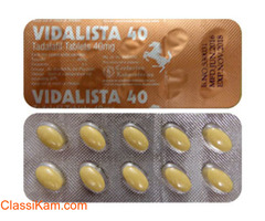 Vidalista 40 mg Tablet- A Perfect Troubleshooter for Erectile