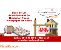 Get Hindustan Times Rent Property Ads