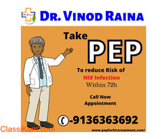 PEP Treatment TO Reduce Risk Of HIV Infection