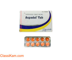 Buy Tapentadol 100 mg tablet online with My Med Shop Only