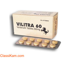 Vilitra 60 mg online available at My Med Shop