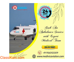 Acquire Complete Medical Care by Medivic Air Ambulance in Delhi