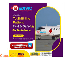 Choose Full Safety Charter Air Ambulance in Ranchi by Medivic