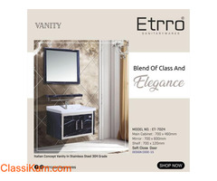 Etrro Sanitarywares | 304 Grade Stainless Steel