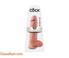 King Cock Mega Girth Ultra Realistic Suction Cup Dildo