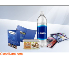 Available Pressure sensitive label in Different Sizes