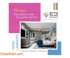 Decorative Paper Laminates sheets - E3 Panels