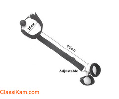 BDSM Bondage with Mouth Ball Handcuffs & Ankle Cuffs