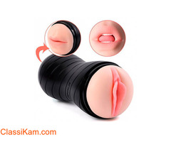 2 in 1 Fleshlight With Blowjob Masturbator || Upto 45% Off
