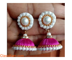 Silk Thread fashion pink Jimikky