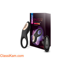 Rechargeable Vibrating Ring with Wireless Remote For Him & Her