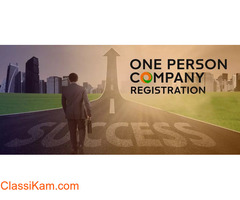 One Person Company Registration