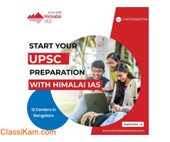 Start your UPSC Career, Best UPSC coaching in Bangalore