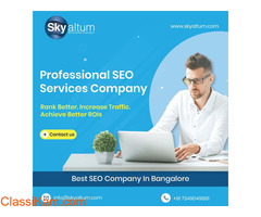 Get Top rankings on Google Best SEO company in Bangalore Skyaltum