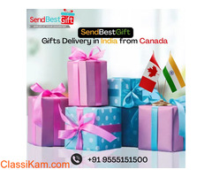 Same Day Gifts Delivery in India from Canada at Sendbestgift.com
