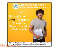 List of Undergraduate Arts Programs in Distance Education