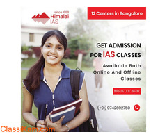 Achieve your IAS Dream, Best IAS coaching in Bangalore.