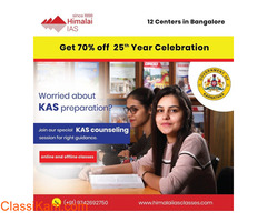 Be the Next KAS officer! join Best KAS coaching centre in Bangalore.