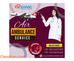 Avail Air Ambulance Service in Allahabad with Medical Team by Medivic