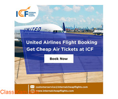 Get United Airlines Flight Booking Services Online