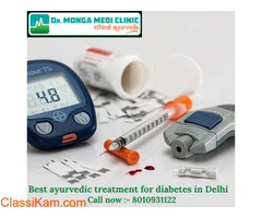 Best ayurvedic treatment for diabetes in Delhi 8010931122