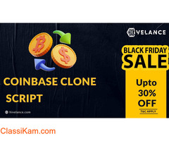 Coinbase Clone Script - Black Friday Sales upto 30% off