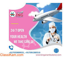 High-Class Air Ambulance Services in Patna at Affordable Price by King