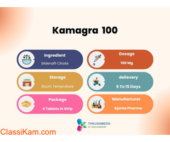 Kamagra 100mg USA: Quick ED Solution For Men's Health - The USA Meds