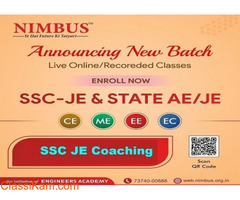 Top Online SSC JE Coaching