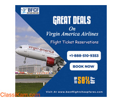 Get Virgin America Airlines Flight Booking Online