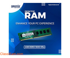 Buy the best Desktop RAM from a reliable brand in India | Geonix