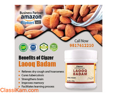 Laooq Badam is used in Cough, Asthma