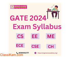 Best GATE Exam Syllabus 2023-24 exam preparation