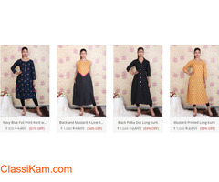 Buy Designer Kurti for Women Online in India