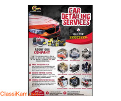 Car interior cleaning in Delhi