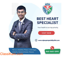 Best Cardiologist in Chennai - Dr. Deep Chandh Raja
