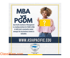 MBA vs PGDM: difference Eligibility, Fees