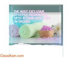 Ladies Personalized bath towel