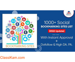 Social Bookmarking Sites List 2023