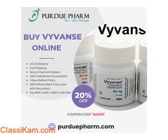 Buy Vyvanse online without prescription