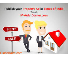 Get Property Advertisement in Newspaper Online