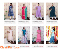 Buy Kurta Set for Women Online in Mangalore