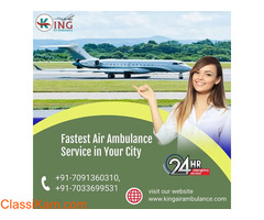 Take Immediate ICU Care King Air Ambulance Services in Kolkata